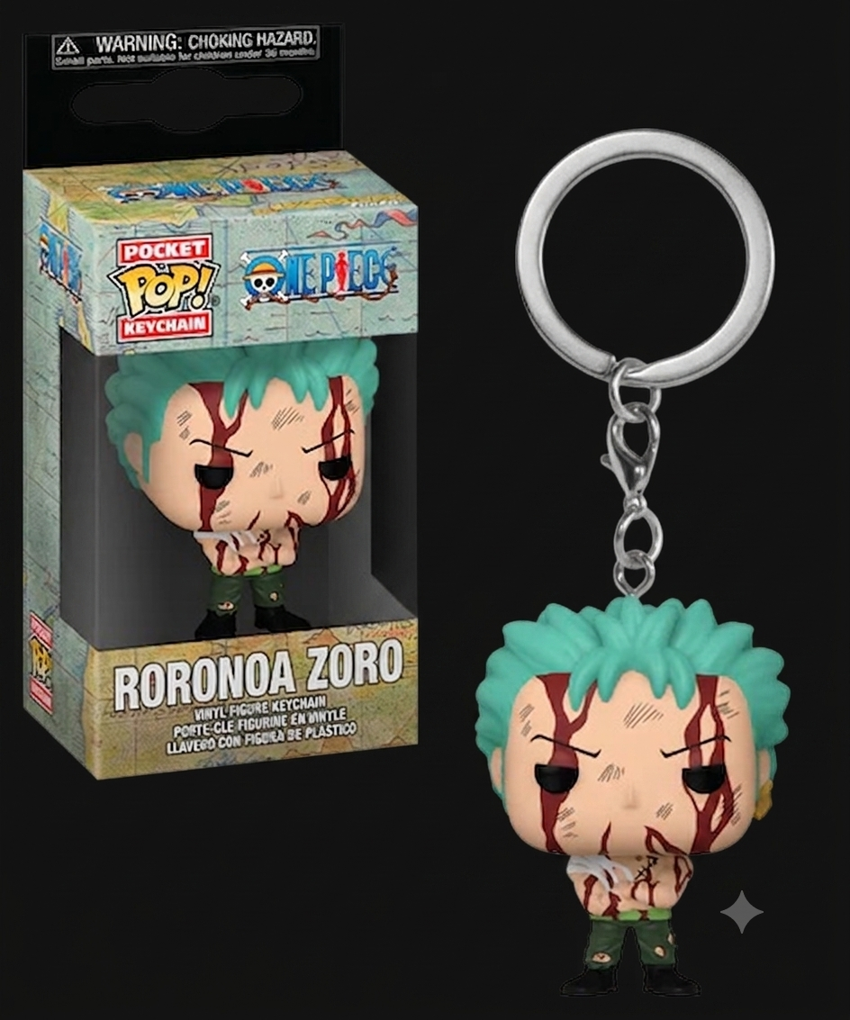 Zoro Pocket Pop Keychain