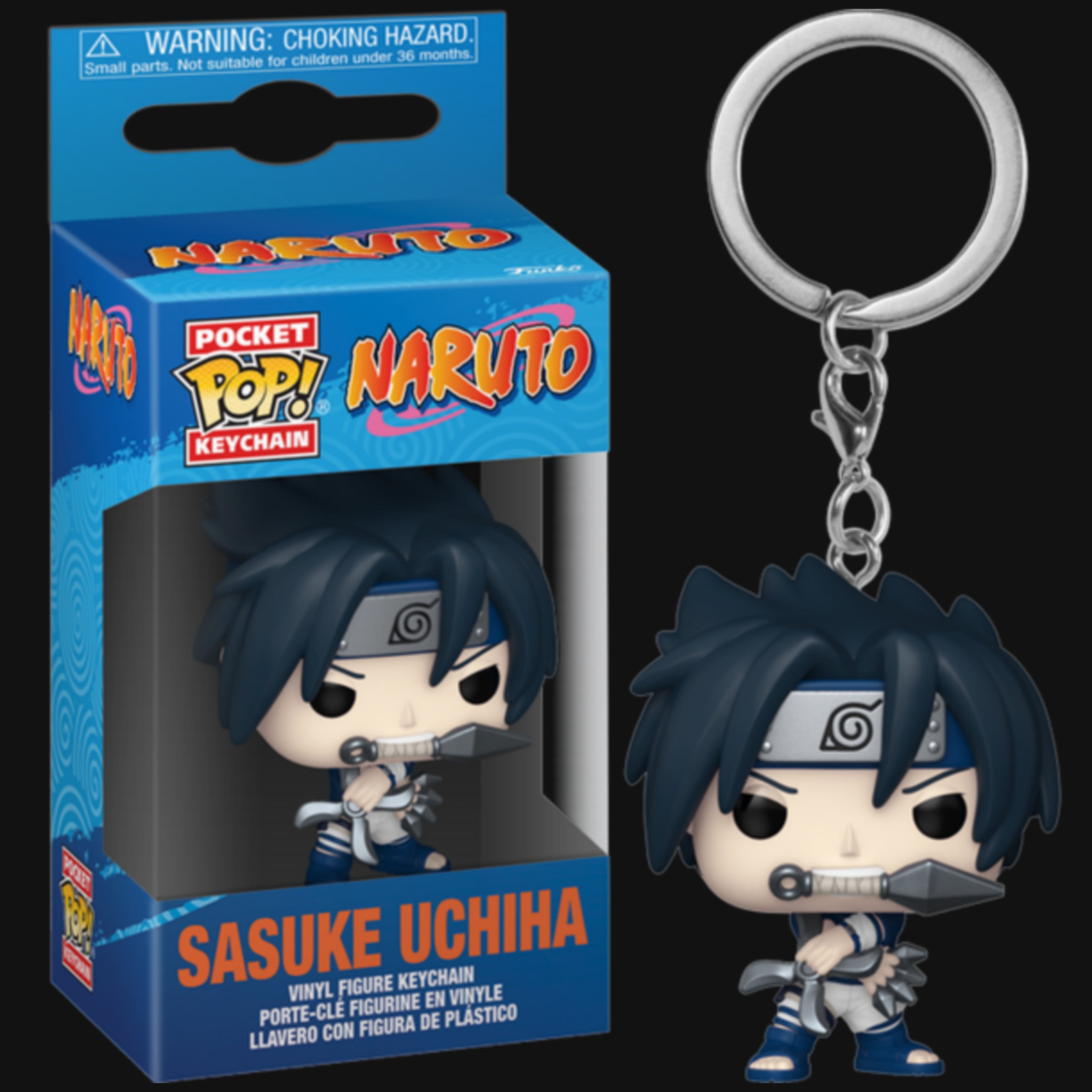 Sasuke Pocket Pop Keychain