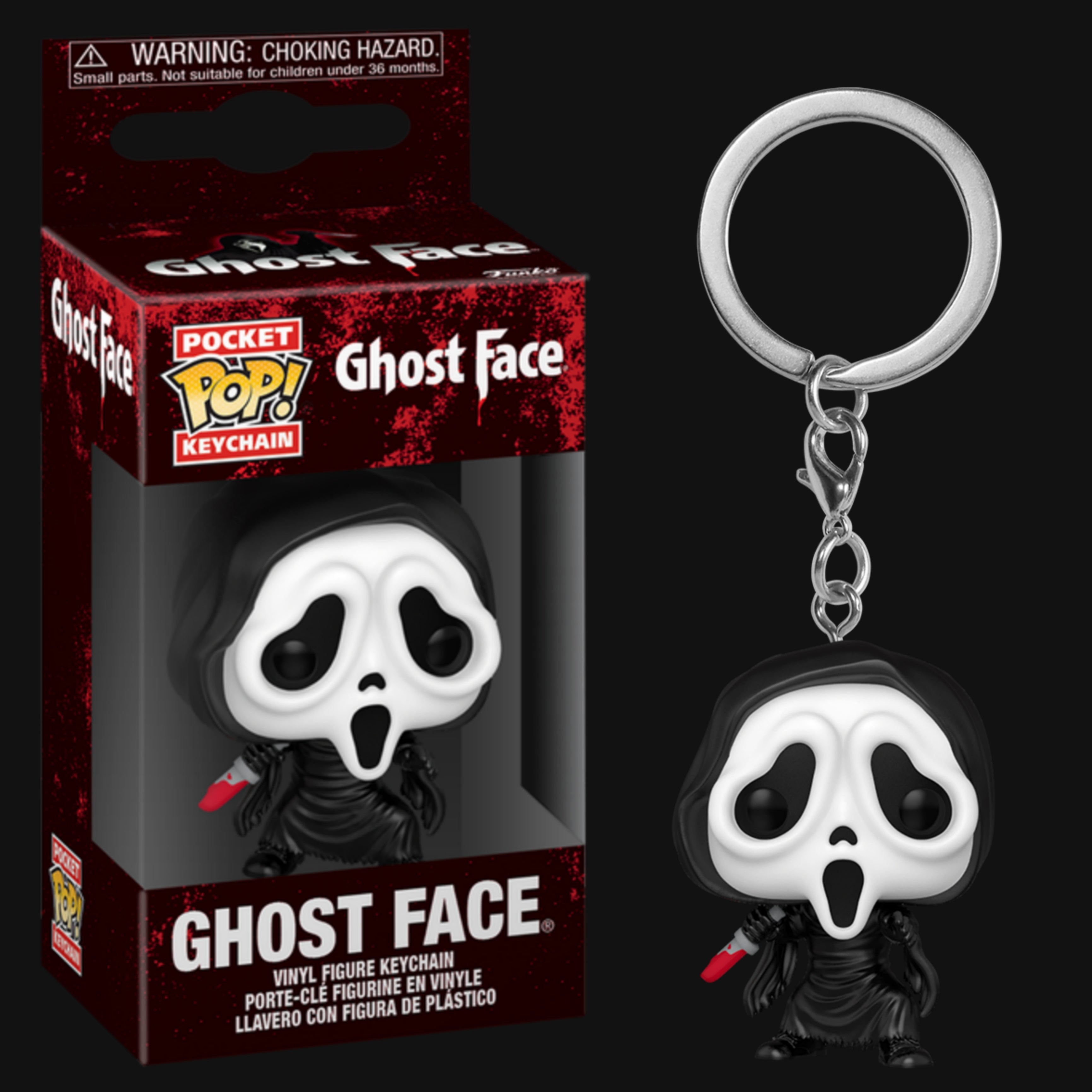 Ghostface Pocket Pop Keychain