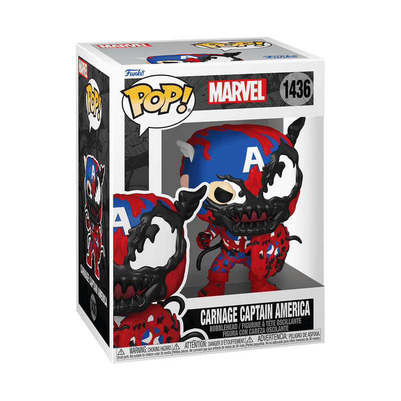 Carnage Captain America Pop 1436